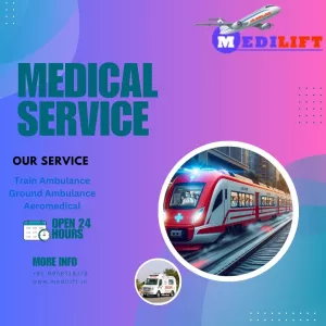 Medilift Train Ambulance service in Vellore Helps in Critical Medical Transfers
