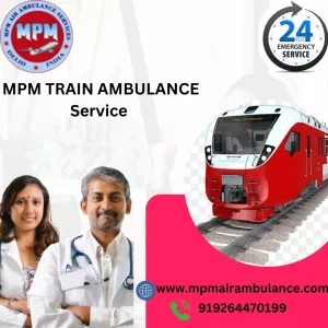 Mpm Train Ambulance in Indore Quickly Responds to an Emergency