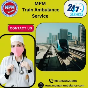 Hire MPM Train Ambulance Service in Nagpur for Care Patient Shift