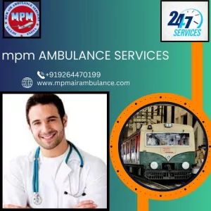 MPM Train Ambulance in Bhopal Ensures Safe Journey for Patients