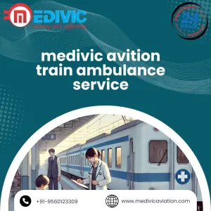 Medivic Aviation Train Ambulance helps transfer sick patients from Patna