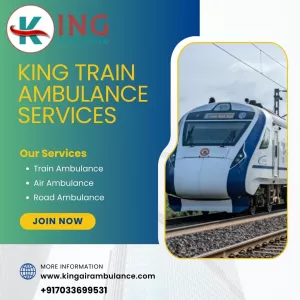 King Train Ambulance from Patna provides continuous assistance at affordable prices