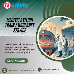 Medivic Aviation Train Ambulance provides best option from Kolkata for sick patients