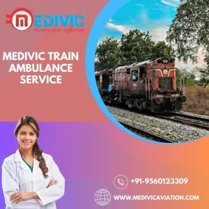 Medivic Aviation Train Ambulance from Guwahati provides seamless transfer experience