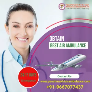 Book Safely Reach Through Panchmukhi Air and Train Ambulance Services in Varanasi