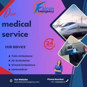 Choose Falcon Train Ambulance in Bhopal to Get Maximum Care during the Journey.