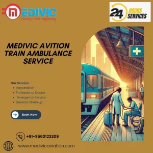 Medivic Aviation Train Ambulance Service in Patna Delivers a Smooth Journey with Safety