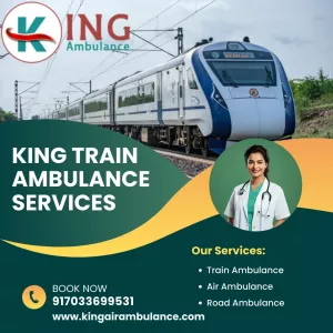 King Train Ambulance in Bangalore provides quick and comfortable transfers