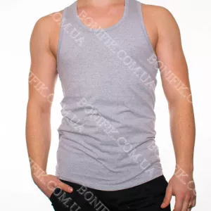 Чоловіча сіра майка ТМ «BONO» (арт. М 950119)