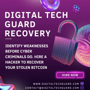 THE BEST CRYPTO RECOVERY SERVICES, HIRE DIGITAL TECH GUARD RECOVERY