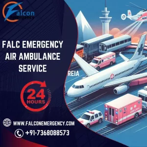 Use FALC Emergency Air Ambulance Service in Ranchi for any type of Medical Transfer