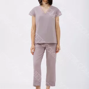 Жіноча піжама з мереживом «Amalia» (16158) (арт. 1724)