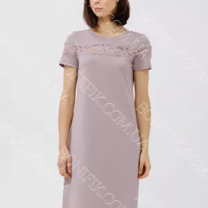 Жіноча нічна сорочка з коротким рукавом «Amalia» (16158) (арт. 1370)