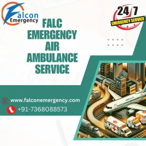 Use the FALC Emergency Air Ambulance Services in Ranchi for Long-Distance Shifting