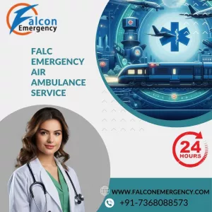 FALC Emergency Air Ambulance service in Chennai includes the Finest Medical Equipment