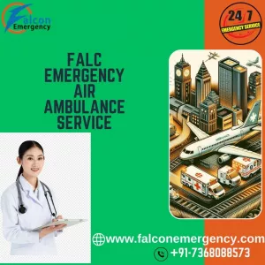 FALC Emergency Air Ambulance services in Kolkata is the Fastest Patient Transportation option