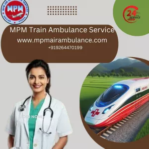 MPM Train Ambulance in Jamshedpur Handle Emergency Situations Calmly