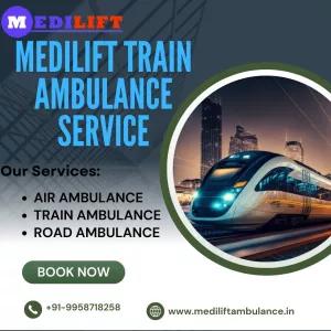 Medilift Train Ambulance in Allahabad makes Patient Medical Transfer Safe