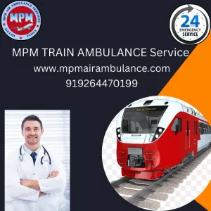 MPM Train Ambulance Service in Jabalpur includes the Finest Medical Equipment