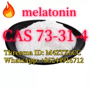 High Quality Cosmetic Grade Raw Material Melatonine CAS 73-31-4