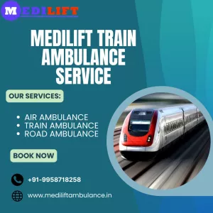 Medilift Train Ambulance in Allahabad is Equipped with the Top Medical Equipment