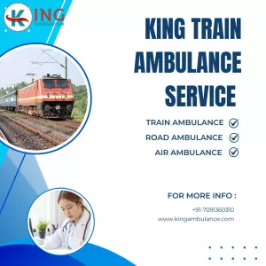It is Very Easy to Book a King Train Ambulance Services in Patna