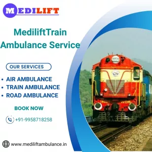Use Medilift Train Ambulance Services in Lucknowfor a Comfortable Transfer