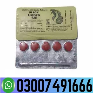 Black Cobra Tablets In Pakistan - 03007491666