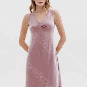 Жіноча нічна сорочка на широкій бретелі «Petaline» (16530) (арт. 1786)