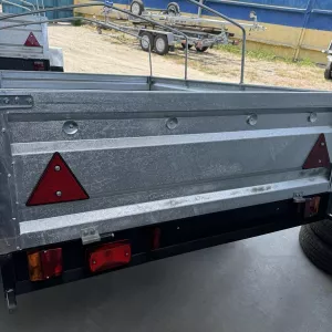 Новий оцинкований причіп 200х130х40 від заводу «Дніпро» (рама фарбована)