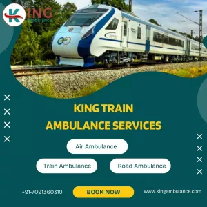 Call King Train Ambulance Service in Patna at anytime to reserve services