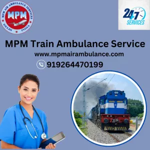 MPM Air & Train Ambulance Service in Raipur can help you commute safely