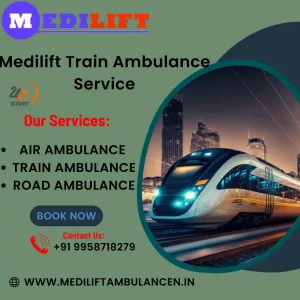 Medilift Train Ambulance in Lucknow gives proper guidance with time