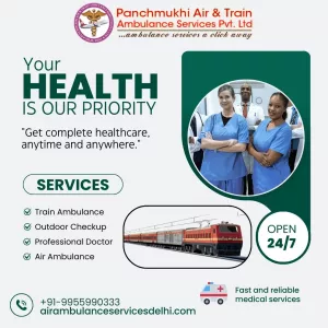 Use Now Fully Innovative and Train Ambulance Services in Kolkata by Panchmukhi