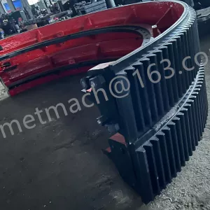 Венец зубчатый для шаровой мельницы МШР МСЦ