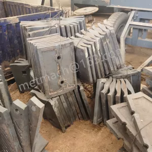 Футеровки (плита дробящая) для шаровй мельницы МШР