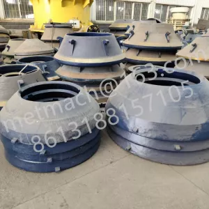 Броня подвижная ( высокомарганцевая сталь) для конусной дробилки КСД КМД