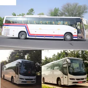 Volvo 9600 Bus Rental in Jaipur Luxury & Comfort for Group Travel
