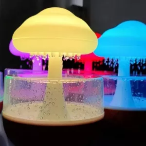 Ночник-увлажнитель с эффектом дождя. Аромадиффузор увлажнитель воздуха для дома