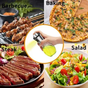 Распылитель дозатор масла и уксуса 200 мл, диспенсер-распрыскиватель масла и уксуса