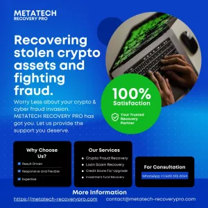 Has anyone recovered stolen crypto. META TECH RECOVERY PRO
