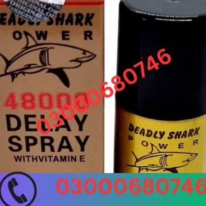 Deadly Shark Power 48000 Delay Spray for Men Price in Sargodha 03000680746