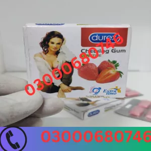 Durex Chewing Gum Long Time For Male & Female Price in Sargodha 03000680746
