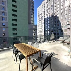 Роскошная квартира 2+1 с террасой 30 м² и видом на море в Optimist Residans – Подходит для получения гражданства