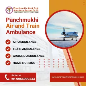 Book Budget-Friendly Panchmukhi Air and Train Ambulance Services in Kolkata