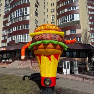 Аэромен зазывало Человечек машет рукой монтаж 5-10 минут 3.4 м