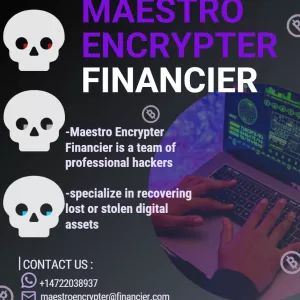 Legitimate Digital Assets Recovery Expert; Maestro Encrypter Financier