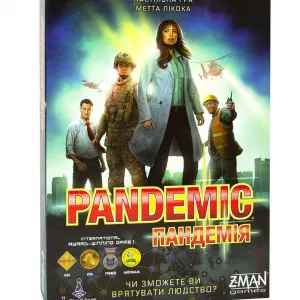 Настільна гра Пандемія UA (Pandemic)