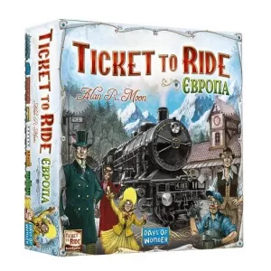 Настільна гра Ticket to Ride: Європа UA (Ticket to Ride: Europe)