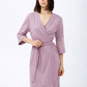 Жіночий халат на поясі із колекції «Amalia» (16177) (арт. 1763)